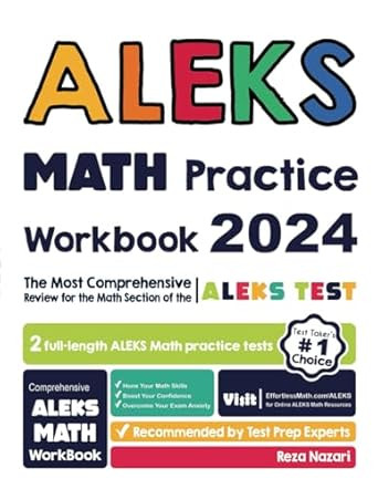 ALEKS Math Practice Workbook