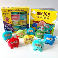 Ninja Life Hacks Emotions and Feelings Toy Book Box Gift Set