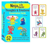 Ninja Life Hacks Thoughts and Emotions Conversation Cards: