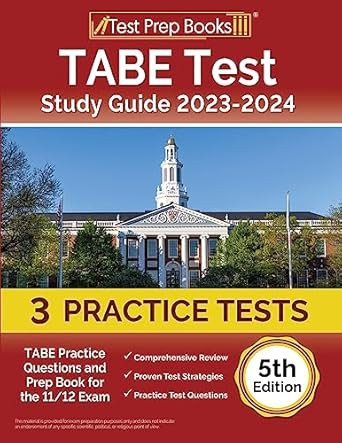 TABE Test Study Guide 2023-2024