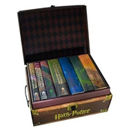 Harry Potter Books Set #1-7 in Collectible Trunk-Like Toy