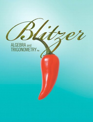 Algebra And Trigonometry