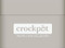 Crockpot Recipe Card Collection Tin