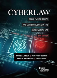 Cyberlaw: Problems of Policy and Jurisprudence in the
