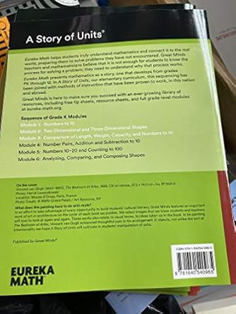Eureka Math Grade K Modules 1-3