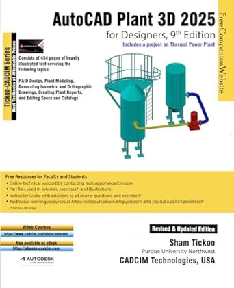 AutoCAD Plant 3D 2025 for Designers 9th Edition