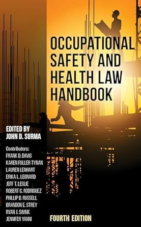 Occupational Safety and Health Law Handbook