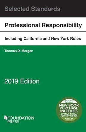 Model Rules on Professional Conduct and Other Selected