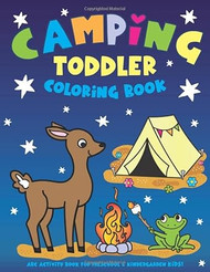 Camping Toddler Coloring Book