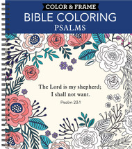 Color & Frame - Bible Coloring: Psalms