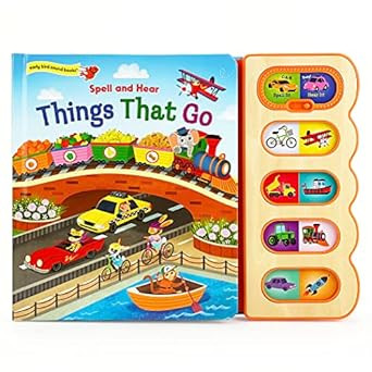 Things That Go Hear-It/Spell-It Children's Vehicle Sound