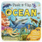 Peek-a-Flap Ocean Children's Lift-a-Flap Board Book for