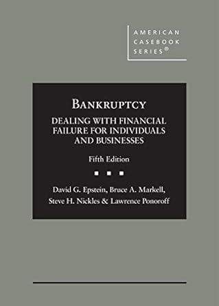 Bankruptcy