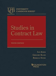 Studies in Contract Law