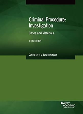 Criminal Procedure
