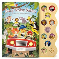 Busy Noisy Safari: Interactive Children's Sound Book