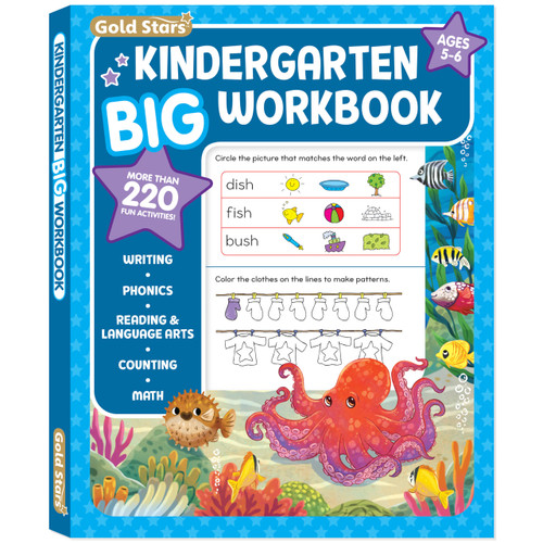 Kindergarten Big Workbook Ages 5 -6