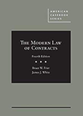 The Modern Law of Contracts