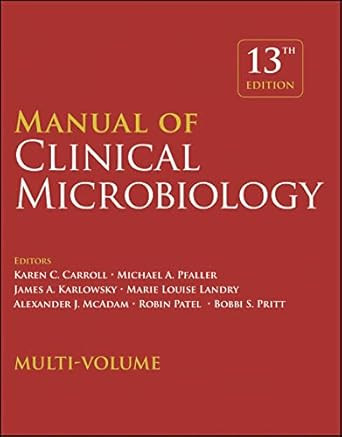 Manual of Clinical Microbiology 4 Volume Set