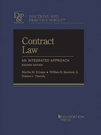 Contract Law An Integrated Approach