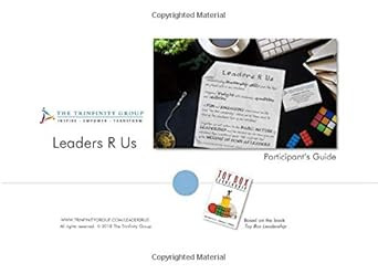 Leaders R Us: Participants Guide