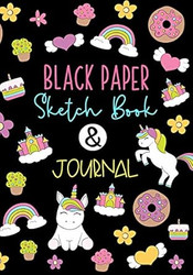 BLACK PAPER Sketch Book & Journal