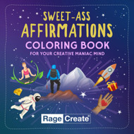 Sweet-Ass Affirmations Coloring Book