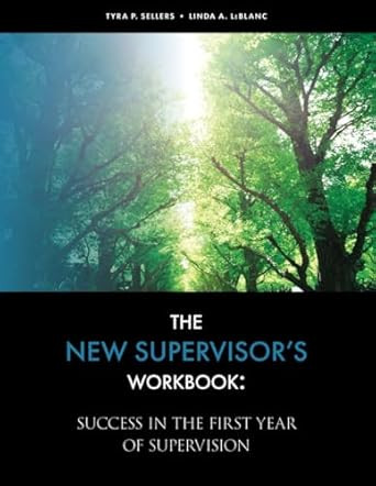 The New Supervisor's Workbook