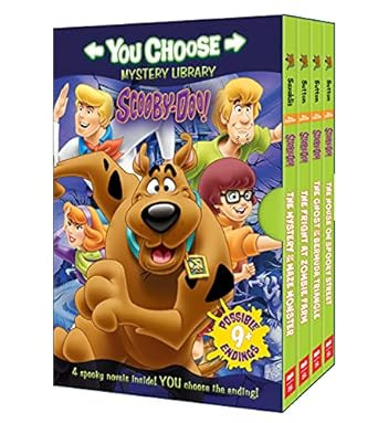 Scooby-Doo! You Choose Mystery 4-Book Library