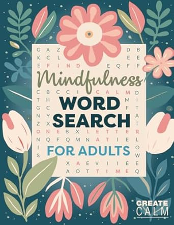 Mindfulness Word Search for Adults