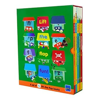 Numberblocks and Alphablocks Lift-the-Flap 5-Book Box Set