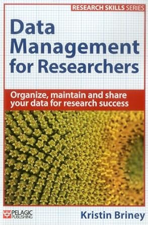 Data Management for Researchers