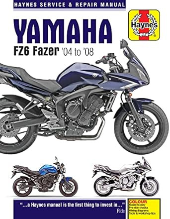 Yamaha FZ6 Fazer '04 to '08