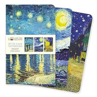 Vincent van Gogh Set of 3 Mini Notebooks