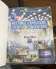 Introduction to the Meeting Events Expositions and