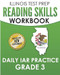 Illinois Test Prep Reading Skills Workbook Daily Iar