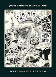 Judge Dredd by Brian Bolland