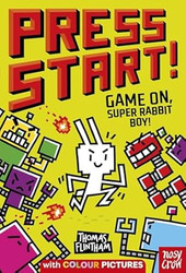 Press Start! Game On Super Rabbit Boy!