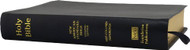 Nasb Side-Column Reference Wide Margin Bible; Black Genuine Leather