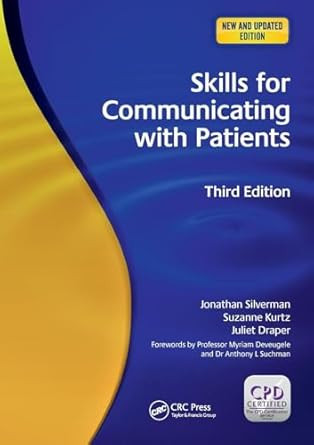 Skills for Communicating with Patients