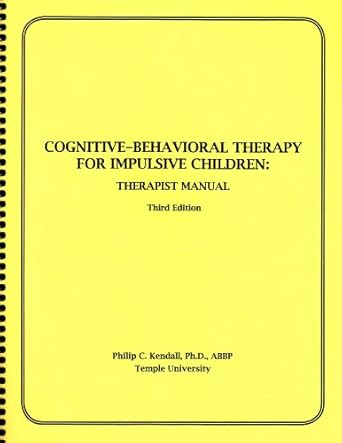 Cognitive-Behavioral Therapy for Impulsive Children