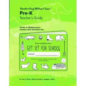 Handwriting Without Tears: Get Set for School Teacher's Guide