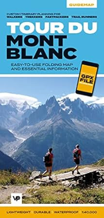 Tour du Mont Blanc Guidemap