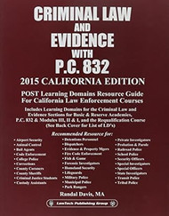 Criminal Law & Evidence with P.C. 832