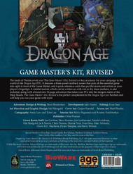 Dragon Age Game Master's Kit Revised Edition
