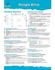 Google Drive Quick Source Reference Guide