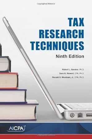 Tax Research Techniques Ninth Edition Tax Research Techniques Ninth Edition
