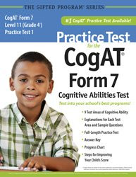 Practice Test for the CogAT Form 7 Level 11