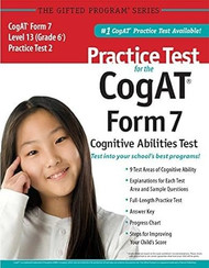 Practice Test for the CogAT Form 7 Level 13