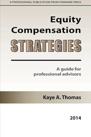 Equity Compensation Strategies